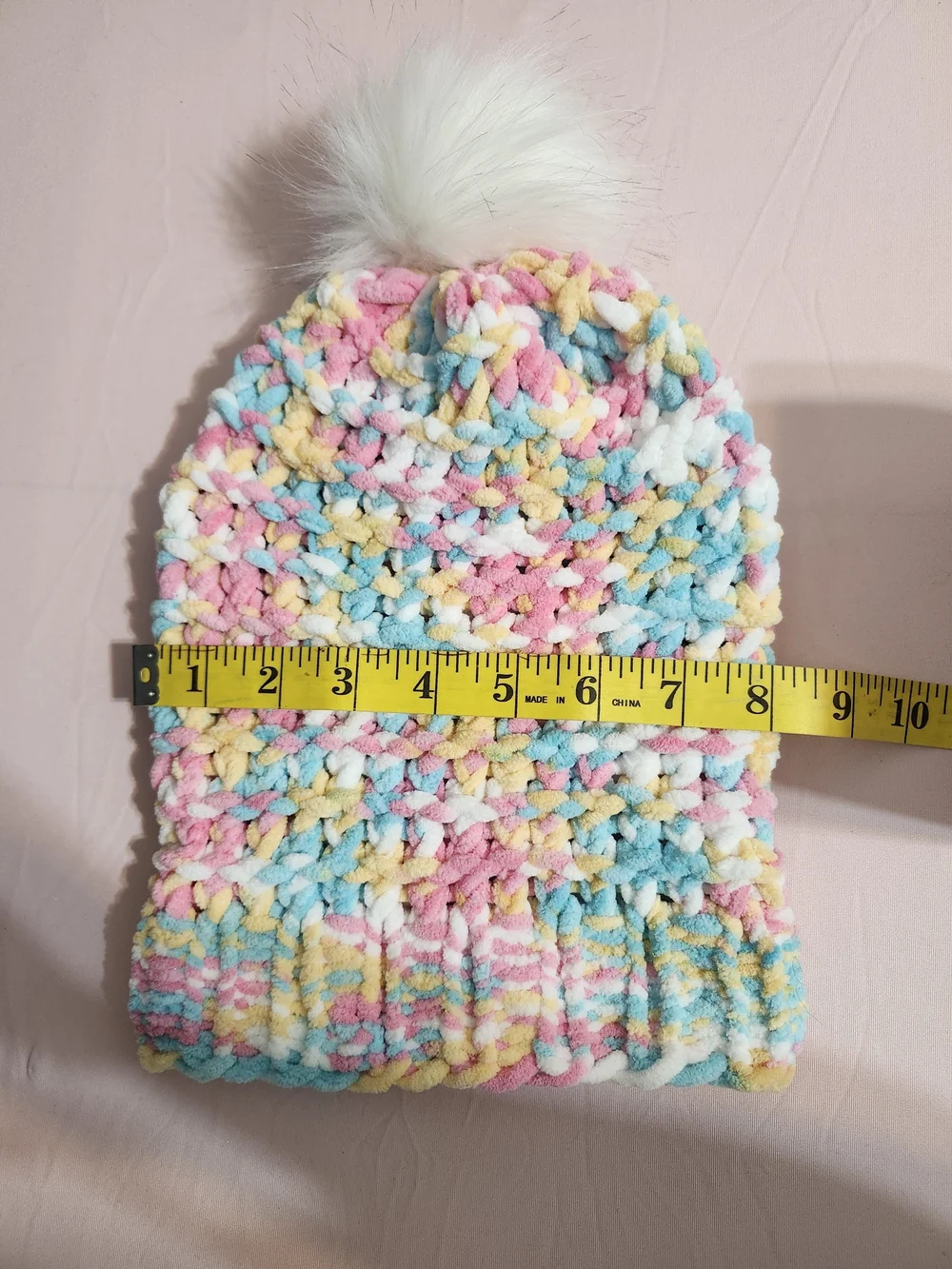 Kids Winter Beanie With Pom Pom